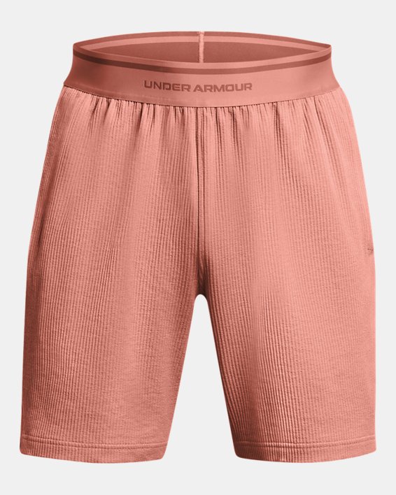 Men's UA Journey Rib Shorts in Pink image number 4